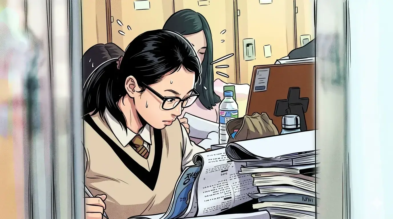 예상 문제와 반복 풀이만으로는 다양한 수학 문제에 대응하는 데 한계가 있습니다. 단기간의 점수 향상보다 중요한 것은 문제의 원리를 이해하는 힘입니다.